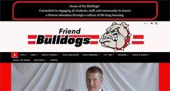 Desktop Screenshot of friendbulldogs.org